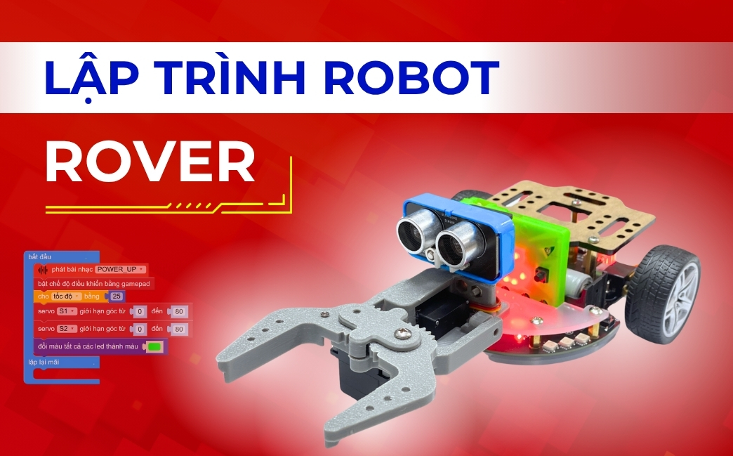 Lập Trình Robot Rover Nhập Môn