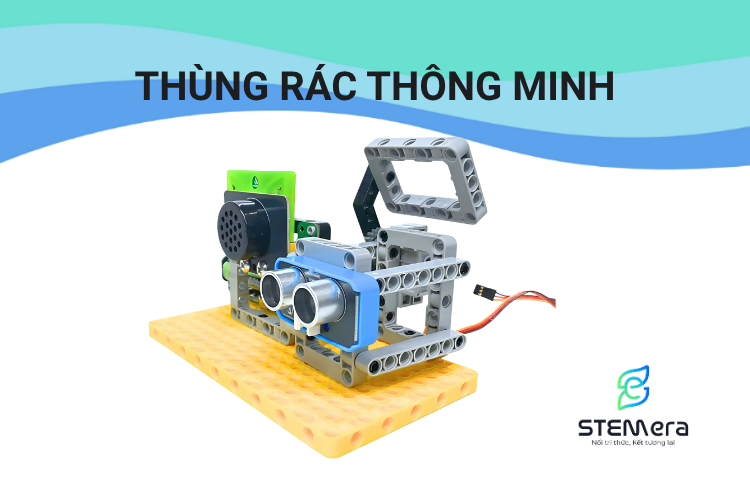 Mô hình thùng rác thông minh